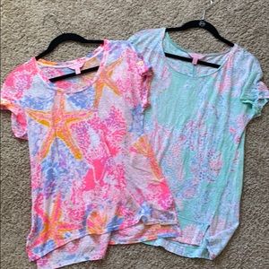 Set of 2 Lilly Pulitzer Tops